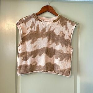 Beige and brown Vestique Multi Season Sweater